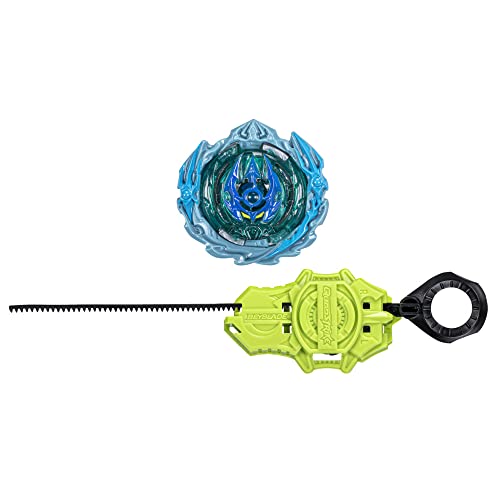 Beyblade Burst QuadStrike - Kit Inicial con Top Hydra Poseidon P8 - Juego de Batalla con Lanzador Incluido para niños y niñas