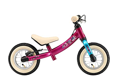 BIKESTAR Bicicleta sin Pedales para niños y niñas | Bici 10 Pulgadas a Partir de 2-3 años con Freno | 10" Edición Sport Berry Turquesa