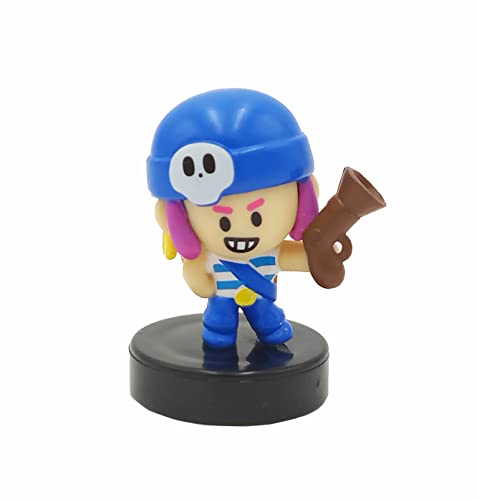 Bizak Brawl Stars Pack de 4 figuras en blister - Frank, figuras del juego multijugador de combate, figuras con peana (64115032)