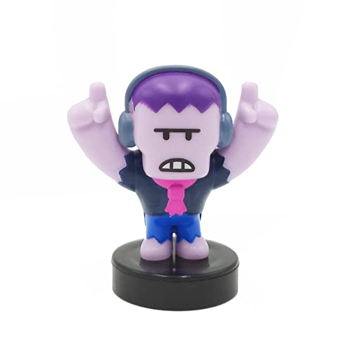 Bizak Brawl Stars Pack de 4 figuras en blister - Frank, figuras del juego multijugador de combate, figuras con peana (64115032)