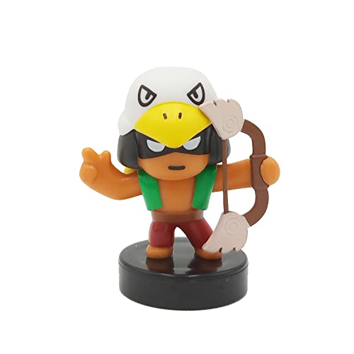 Bizak Brawl Stars Pack de 4 figuras en blister - Frank, figuras del juego multijugador de combate, figuras con peana (64115032)