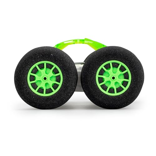 Bizak Exost Gyro Loop X Radio Control, 2, 4GHZ, con neumáticos de amortiguación óptima y fabricados con material de espuma súper ligeros, con carcasa protectoras extraíble y luces en la carrocería