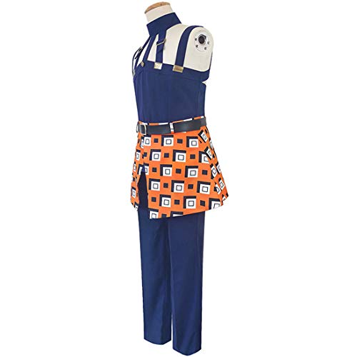 Bizarre Adventure Vento Aureo Narancia Ghirga Disfraz Cosplay Uniforme Conjunto Completo (XL)