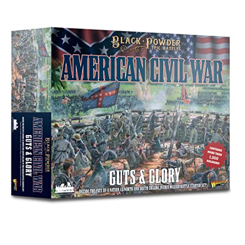 BlackPowder Epic Battles - Juego de iniciación de la Guerra Civil Americana - Guts & Glory