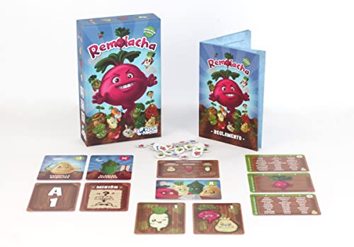 Boqueron Games Remolacha (Base) - Juego de Cartas - Juego de Mesa/para Jugar en Familia/para Jugar con Amigos