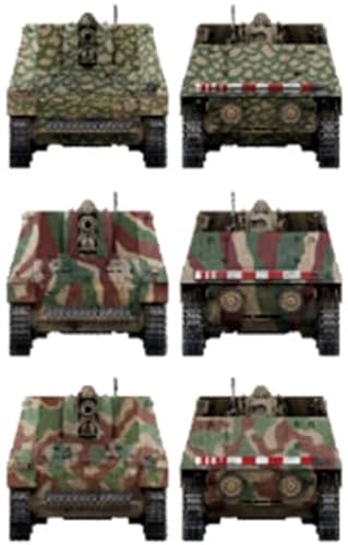 Border Modelo BT-035 Hummel late Production - Sd.Kfz.165 Escala 1:35 Maquetas de plástico