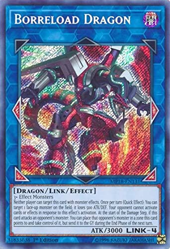 Borreload Dragon - MP18-EN131 - Secret Rare - Mega Pack de 2018 Mega-Tins - Tarjeta individual