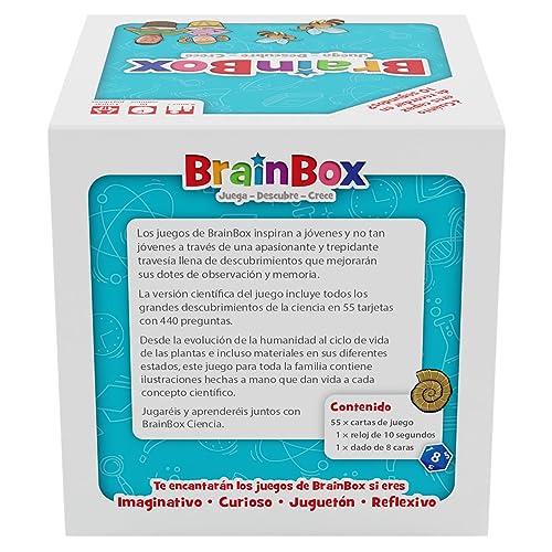 BrainBox Ciencia - Juego de Mesa en Español