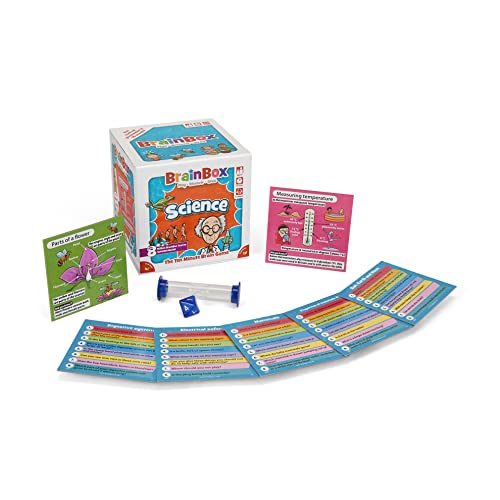 Brainbox Science (Refresh 2022) , Card Game , Ages 8+ , 1+ Players , 10 Minutes Playing Time