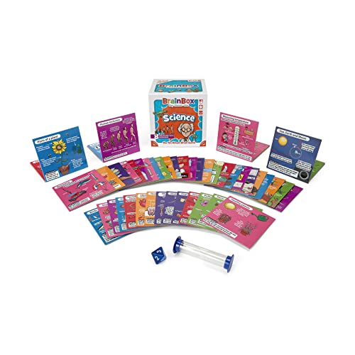 Brainbox Science (Refresh 2022) , Card Game , Ages 8+ , 1+ Players , 10 Minutes Playing Time