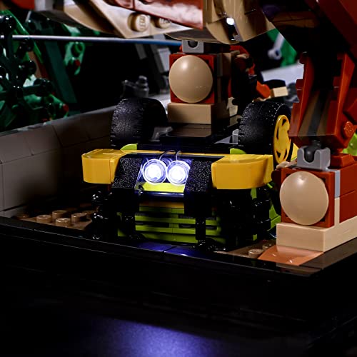 BRIKSMAX Kit de iluminación LED para Lego Jurassic World Fuga del T. Rex - Compatible con Lego 76956 Building Blocks Model- No incluir el Conjunto de Lego
