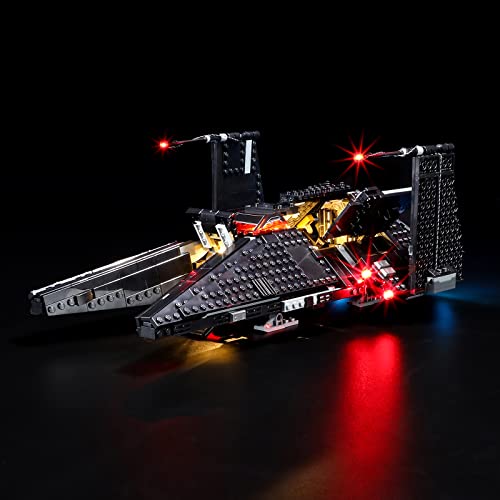 BRIKSMAX Kit de iluminación LED para Lego Star Wars Transporte Inquisitorial Scythe - Compatible con Lego 75336 Building Blocks Model- No incluir el Conjunto de Lego