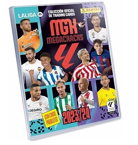 Cartas MEGACRACKS La Liga 2023 2024 (Album Archivador + 15 Sobres)