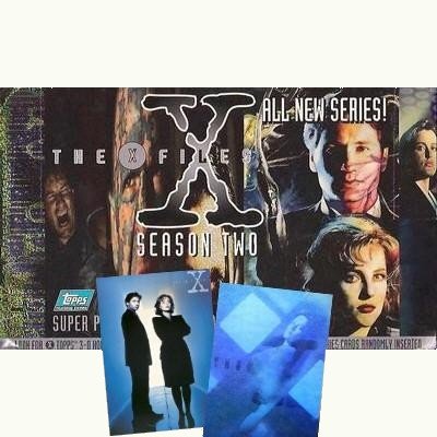 Cartes de collection (trading cards), X-Files saison 2