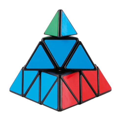 Cayro - Pyramid - Juegos de Ingenio - Juegos Educativos - Cubo de Rubik en Forma de Piramide - Figuras - Desarrollo Cognitivo - + 6 años