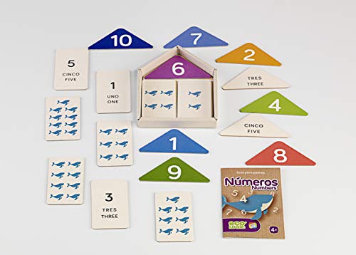 Cefa Toys- Eco Logic Numeros Juego de Fichas, Multicolor (21673)