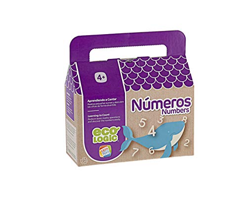 Cefa Toys- Eco Logic Numeros Juego de Fichas, Multicolor (21673)