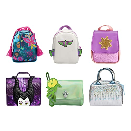 Cefa Toys Real Littles minibolso Coleccionable Maléfica con 6 Accesorios de papelería , Apto para niños a Partir de 6 años. Color Morado.