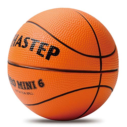 Chastep Mini pelota de baloncesto, pelota de espuma de 6 pulgadas. Suave y elástica, segura para jugar (naranja)