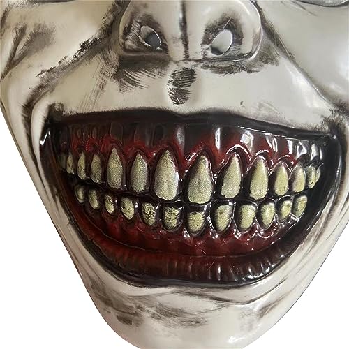 chato Cubierta para la Halloween, tocado aterrador sonriente para fiesta Halloween, decoración fiesta Halloween espeluznante para cosplay, fiesta máscaras, juegos rol