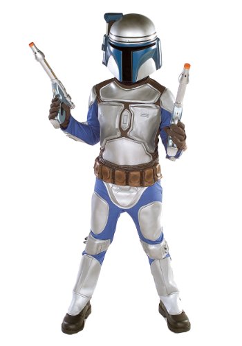 Childs Jango Fett Deluxe Fancy Dress Costume Large (sizes 12-14)