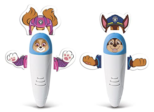 Clementoni-CLEME-16354 Paw Patrol Patrulla Canina-Transforming Pen-Bolígrafo Interactivo Educativo 3 años electrónico-Juego de lógica Infantil-Made in Italy, Multicolor (16354)