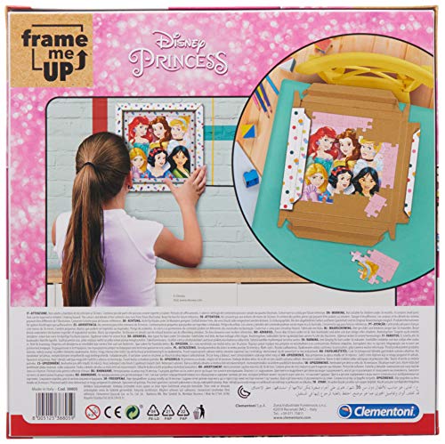 Clementoni Disney Puzzle Marco 60 Piezas Frame me up Princess, Color, One Size (38805.9)