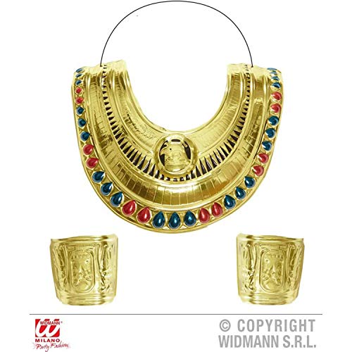 "CLEOPATRA'S COLLAR & BRACELETS" -