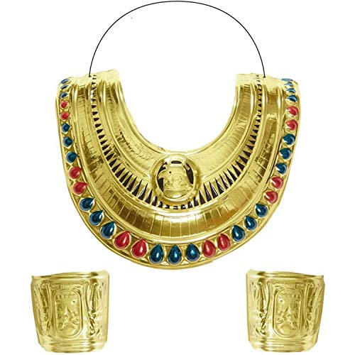 "CLEOPATRA'S COLLAR & BRACELETS" -