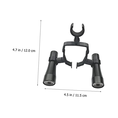 CLISPEED 2 Juegos Soporte De Luz Nocturna Luz Nocturna Accesorios Para Mini Drones Soporte Para Dispositivo De Dron Soporte De La Antorcha Del Dron Camara De Video El Plastico Suministros