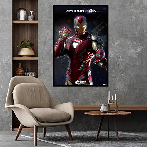 Close Up Póster Marvel Avengers: Endgame - I Am Iron Man (61cm x 91,5cm)