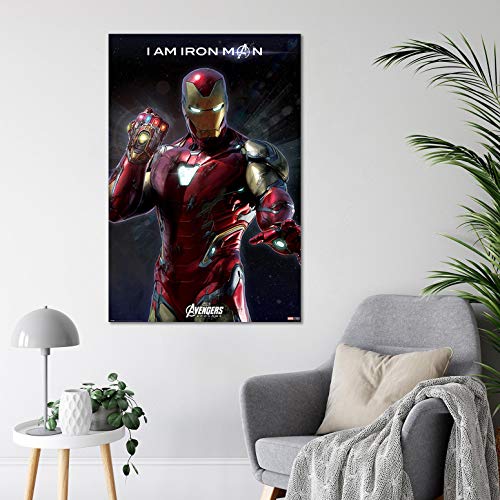 Close Up Póster Marvel Avengers: Endgame - I Am Iron Man (61cm x 91,5cm)