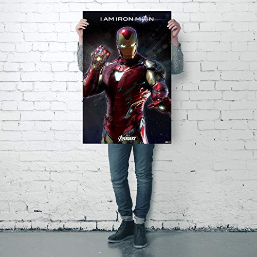 Close Up Póster Marvel Avengers: Endgame - I Am Iron Man (61cm x 91,5cm)