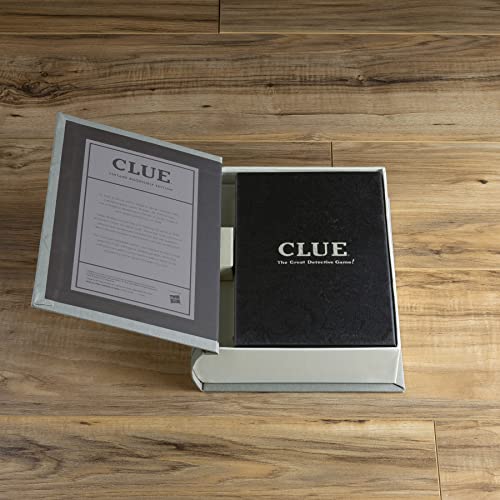 Clue Linen Book Vintage Edition Board Game by Winning Solutions