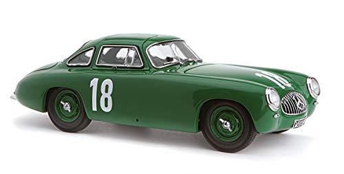 CMC-Classic Model Cars Mercedes 300 SL 1952 Gran Premio de Berna 18 Kling, Green Limited Edition escala 1:18 detallada montado coleccionable histórico vehículo antiguo réplica