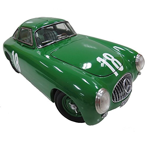 CMC-Classic Model Cars Mercedes 300 SL 1952 Gran Premio de Berna 18 Kling, Green Limited Edition escala 1:18 detallada montado coleccionable histórico vehículo antiguo réplica