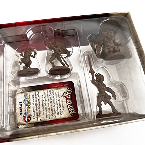 CMON - Edge Entertainment GUFPR06 Zombicide: Thundercats Pack 1 Juego de Miniaturas, en Español