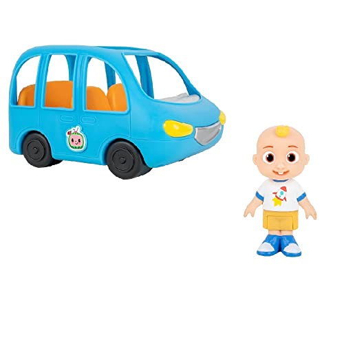 CoComelon CMW0104Lights & Sounds Family Fun Car + JJ Figura Are We There Yet - Juego de Canciones y Cantos