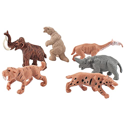 Colcolo Juguete, Modelo de Animal, Regalos de, Juguetes Educativos para Niños, 6 Animal prehistórico