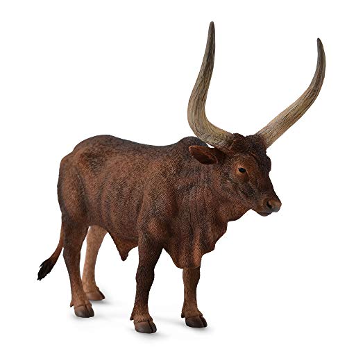 Collecta- Toro WATUSI L Animales, Multicolor (88648)