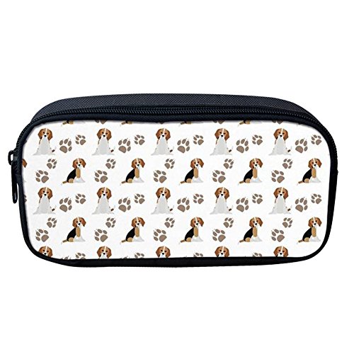 Coloranimal - Estuche para lápices de escritorio, diseño de aguacate, color Beagle-3. 8.66 inch(L) x1.77 inch(W) x4.33 inch(H)