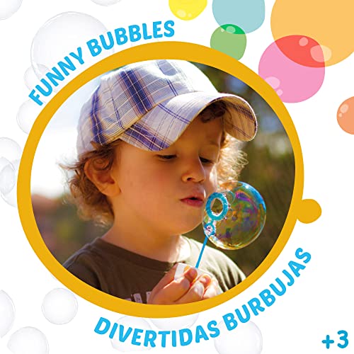 COLORBABY 37587 - Pompero Unicornio 60ml, pack de 36 pomperos, Pompero cumpleaños, burbujas de jabón niños, Pomperos para niños, regalos para cumpleaños, pompas de jabón cumpleaños, bubbles