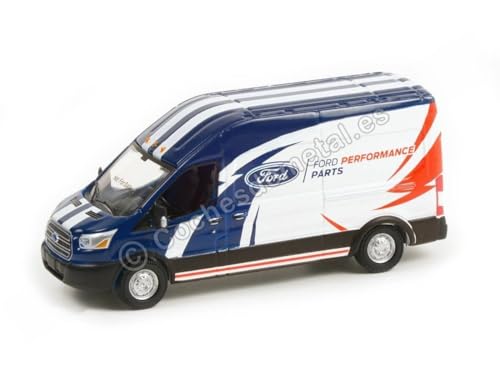 Compatible con 2019 Furgoneta Ford Transit LWB High Roof Ford Route Runners Series 4" 1:64 Greenlight 53040D