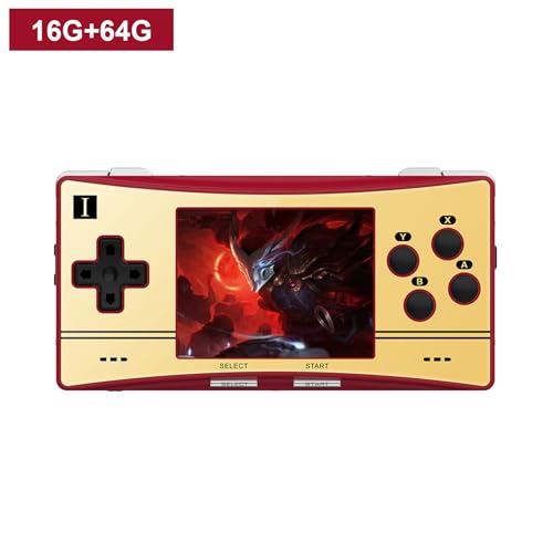 Consola de Juegos portátil RG300X - Consola de Juegos portátil con Pantalla IPS de 3,0 Pulgadas,Consola de Videojuegos portátil de código Abierto Consola de Juegos portátil Fouhaly