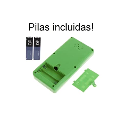 Consola de Videojuegos portátil para Todas Las Edades con Pantalla Grande. 9999 Juegos en 1. Juegos Clásicos de Bloques (Tipo Tetris y Otros). Pilas AA Incluidas! (Azul)