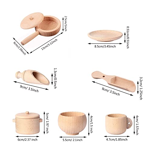 Contenedor Sensorial De Madera, Juego De Herramientas Montessori Sensory Bin Scoop & Fill Juego De Iniciación De Madera Juego Heurístico Para Trabajo De Transferencia Y Aprendizaje Motor Desarrollo