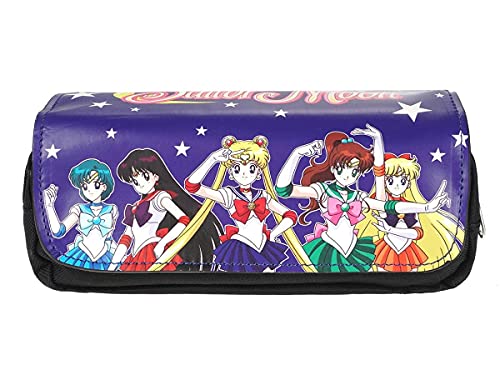 CosplayStudio Estuche grande Sailor Moon con cubierta de piel sintética