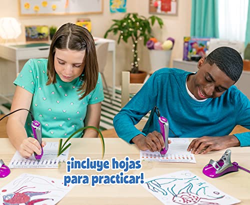 CRAYOLA- Super Ceraboli Unicornio Neón, Juego para Derretir los Lápices de Cera y Crear Dibujos en Relieve, Actividad Creativa y Regalo para Niños, a Partir de 8 Años, 25-0509