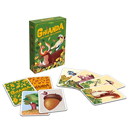 CreativaMente 598, Ghianda - Juego en Caja - Todos los Locos para Las glándulas