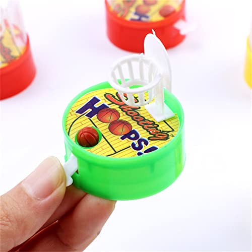 CUTeFiorino Compatible con juguetes de habilidades motoras para niños, mini disparos de mano, juego de baloncesto, mesa de escritorio, juego de baloncesto, regalo para niños pequeños (multicolor,